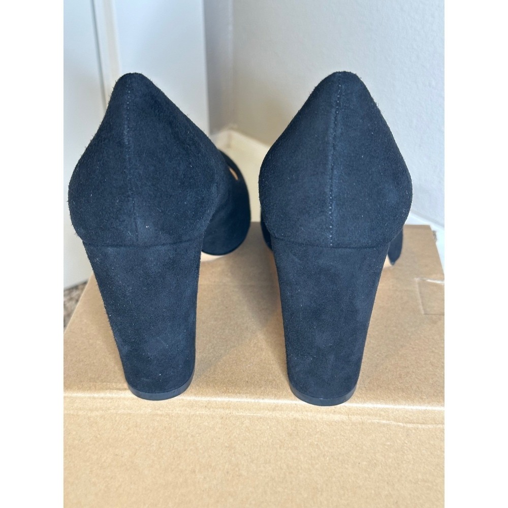 Sezane Black Suede Block Heel Round Toe Pumps Made in Italy Size 40 Womens
NWOT - Picture 5 of 8